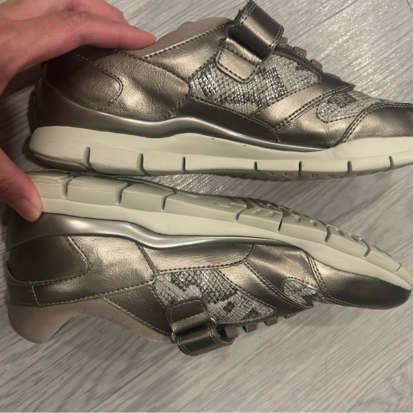 Geox Snakeskin Sneakers M6.5 W8 - Picture 2 of 6